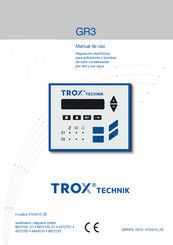 AERMEC Trox Technik GR3 Manual De Uso