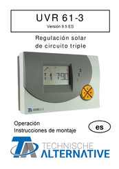 Technische Alternative UVR 61-3 Instrucciones De Montaje