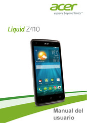 Acer Liquid Z410 Manual Del Usuario