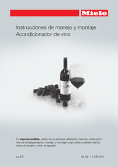 Miele KWT 7112 iG obsw Instrucciones De Manejo Y Montaje