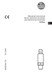 IFM PV7602 Manual De Instrucciones