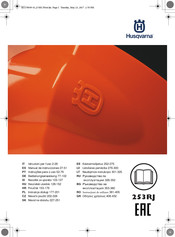 Husqvarna 253RJ Manual De Instrucciones