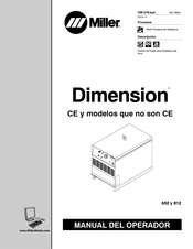 Miller Dimension 812 Manual Del Operador