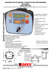 ELCOS CEM-380 Manual De Uso E Instrucciones