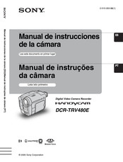 Sony DCR-TRV480E Manual De Instrucciones