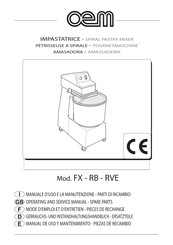 OEM RVE201-T Manual De Uso Y Mantenimiento