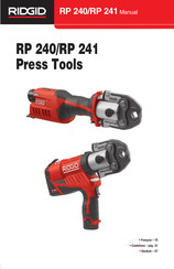 Ridgid RP 240 Manual De Isntrucciones