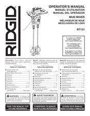 RIDGID R7131 Manual Del Operador