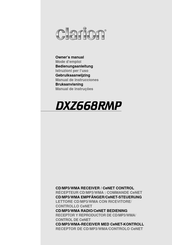 Clarion DXZ668RMP Manual De Instrucciones