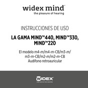 Widex m2-m-CB Instrucciones De Uso