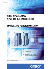 Omron CJ1M-CPU21 Manual De Funcionamiento