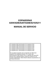 Ricoh A210 Manual De Servicio