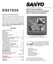 Sanyo DS270820 Manual Del Propietário