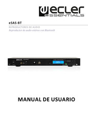 Ecler essentials eSAS-BT Manual De Usuario