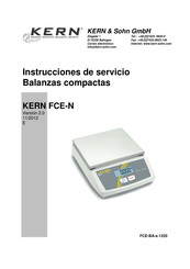 KERN FCE 30K10N Instrucciones De Servicio