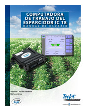 TeeJet Technologies IC 18 Manual De Usuario