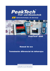 PeakTech 4945 Manual De Uso