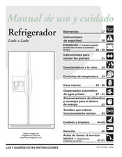 Electrolux Home Products Lado a Lado Manual De Uso