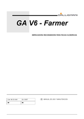 Gallignani GA V6 FARMER Manual De Uso Y Manutención