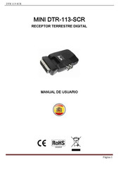 RoHS Compliant MINI DTR-113-SCR Manual De Usuario