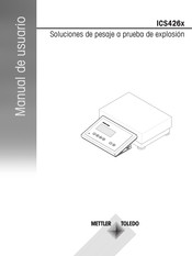 Mettler Toledo ICS426x Serie Manual De Usuario