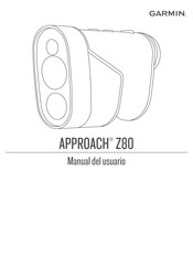 Garmin APPROACH Z80 Manual Del Usuario