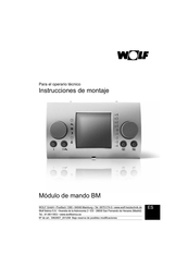 Wolf BM Instrucciones De Montaje