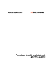 ADInstruments AD203 Manual De Usuario