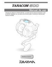 Daiwa TANACOM 500 Manual De Uso