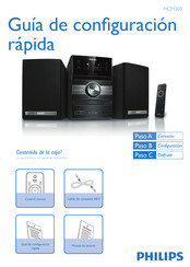 Philips MCM206/12 Guía De Configuración Rápida