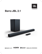 JBL 2.1 Manual Del Propietário