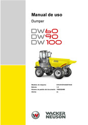 Wacker Neuson DW90 Manual De Uso