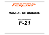 FERCAM F-21 Manual De Usuario