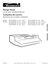 Kenmore 233.52159002 Manual De Uso