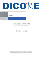 Dicore GPPC08AH-K3NNC3D Manual De Usuario