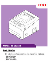 Oki C831dn Manual De Usuario