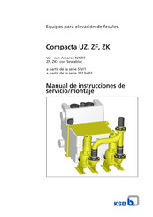 KSB Compacta ZK Manual De Instrucciones De Servicio/Montaje