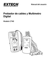 Extech Instruments CT40 Manual Del Usuario