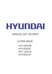 Hyundai ULTRA WAVE HY1-4701B Manual De Usuario