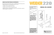 Weider WEEVBE32710 Manual Del Usuario