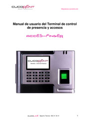 Cucorent AccES-FINGER Manual De Usuario