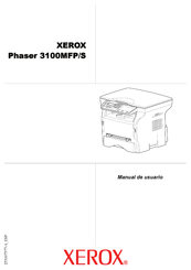 Xerox Phaser 3100MFP/S Manual De Usuario