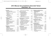 Chevrolet Tahoe 2013 Manual Del Propietário