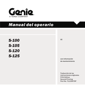 Genie S-120 Manual Del Operario