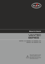 D.A.S. VANTEC Serie Manual De Usuario