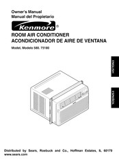 Kenmore 580.75180 Manual Del Propietário