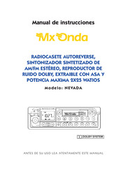 Mx Onda NEVADA Manual De Instrucciones