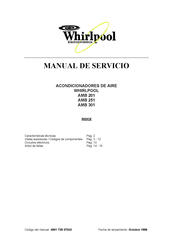 Whirlpool AMB 201 Manual De Servicio