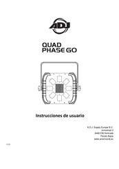 American DJ ADJ QUAD PHASE GO Instrucciones De Usuario