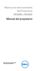 Dell PowerVault MD3620f Manual Del Propietário